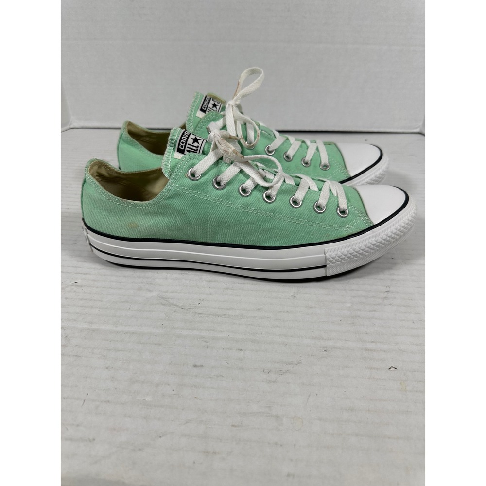 Converse Chuck Taylor All Star Low Top Mint Green Sneakers Mens 12 Womens 14